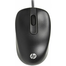 HP USB Travel  Ενσύρματο Ποντίκι Μαύρο