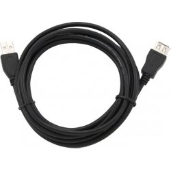 Καλώδιο MediaRange USB 2.0 Extension AM/AF 1.8M Black (MRCS154)