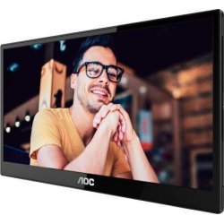 AOC T2 16T3EA computer monitor 39.6 cm (15.6'') 1920 x 1080 pixels Full HD Black