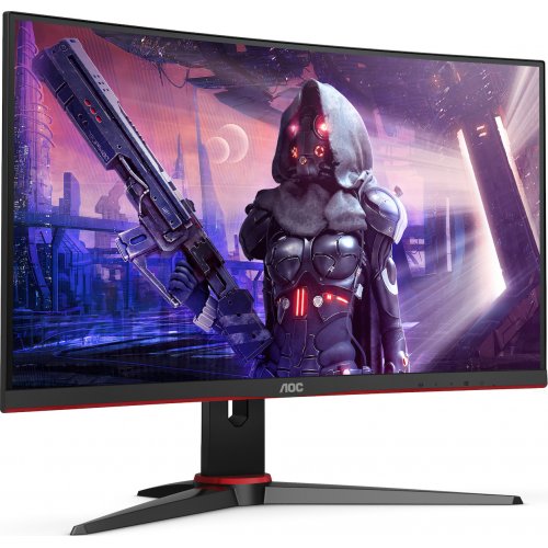 AOC C24G2AE/BK computer monitor 59.9 cm (23.6") 1920 x 1080 pixels Full HD LED Black, Red