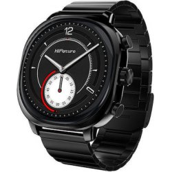 HiFuture AIX Αδιάβροχο Smartwatch με Παλμογράφο (Μαύρο)