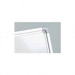 Ασπροπίνακας SMIT-VISUAL μαρκαδόρου, Σμάλτου - Μαγνητικός με πλαίσιο αλουμινίου (coated steel) - 120x240 cm