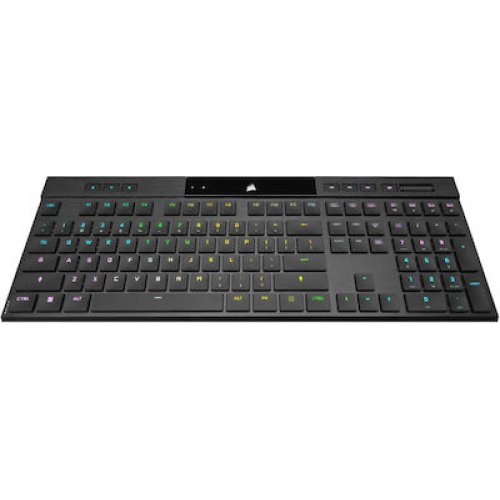 Corsair K100 Air Ασύρματο Gaming Μηχανικό Πληκτρολόγιο με Cherry MX Ultra Low Profile διακόπτες και RGB φωτισμό (Αγγλικό US)