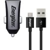 Energizer Car Φορτιστής 1A Micro Usb 1m Black