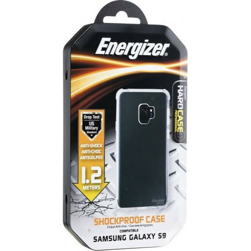 Energizer Shockproof Back Cover Anti-shock 1.2m for Samsung S9 Transparent