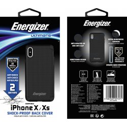 Energizer Shockproof Back Cover 2m iPhone X/XS Black