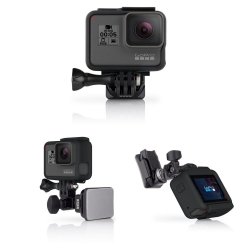 GoPro Helmet Front and Side Mount