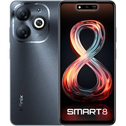 Infinix Smart 8 4G  6.56'' (64GB | 3GB ) Timber Black