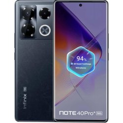 Infinix Note 40 Pro+ Dual Sim 5G (12GB RAM | 256GB ) NFC - Obsidian Black