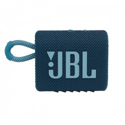 JBL Go 3 Portable Bluetooth Speaker Waterproof Blue JBLGO3BLU