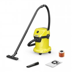 Karcher WD 3 V-17/4/20 Σκούπα Υγρών / Στερεών 1000W με Κάδο 17lt