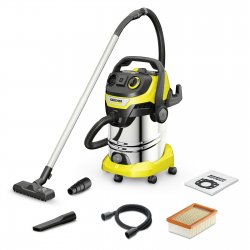 Karcher WD 6 P S V Σκούπα Υγρών / Στερεών 1300W με Κάδο 30lt