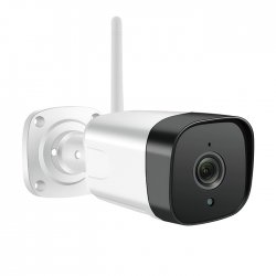 Superior WiFi Smart IP κάμερα Full HD 1080p με αδιάβροχο περίβλημα, ιδανική για εξωτερικούς χώρους σε λευκό χρώμα