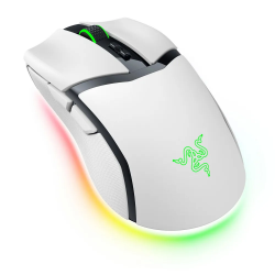 Razer COBRA PRO WHITE - Wireless Gaming Mouse - 30000 DPI - RGB UNDERGLOW - Bluetooth / 2.4Ghz - 77g