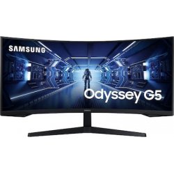 SAMSUNG Odyssey G5 LC34G55TWWPXEN WQHD Curved Gaming Monitor 34'' (SAMLC34G55TWWPXEN)