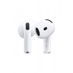 Apple AirPods 4 with Active Noise Cancellation Earbud Bluetooth Handsfree Ακουστικά με Αντοχή στον Ιδρώτα και Θήκη Φόρτισης Λευκά