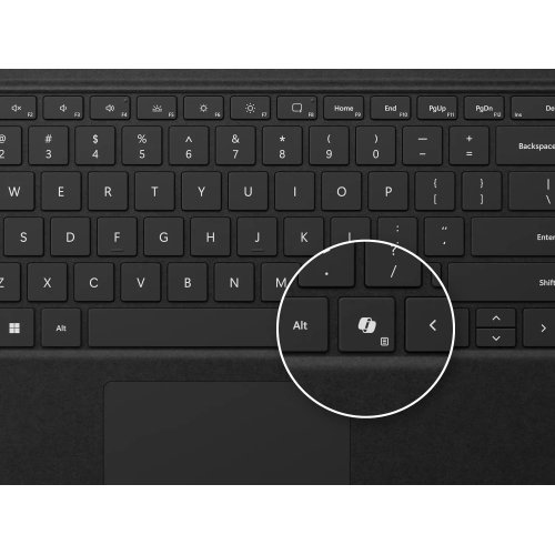 Microsoft Surface Pro Πληκτρολόγιο με Touchpad Αγγλικό US