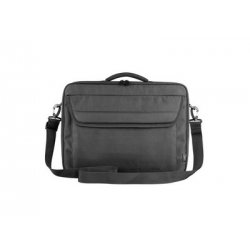 TRUST - Atlanta Recycled laptop bag for 15.6" laptops - Μαύρο