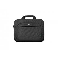 TRUST - Sydney Eco-friendly Slim laptop bag for 14" laptops - Μαύρο