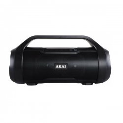 AKAI ABTS-50 Αδιάβροχο Φορητό Ηχείο 18 Watt (RMS) - 3.5mm, Bluetooth, USB, microSD - Black