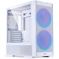 Lian Li LANCOOL 206 White - ATX PC Case w. 2 x front 160 PWM fans (ARGB)