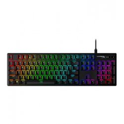 HP HYPERX ALLOY ORIGINS RGB MECHANICAL GAMING AQUA SWITCH US LAYOUT keyboard USB QWERTY US English Black