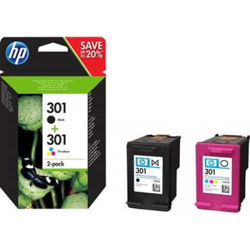 HP 301 Original Black,Cyan,Magenta,Yellow Multipack