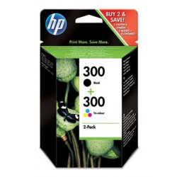 HP 300 Original Black,Cyan,Magenta,Yellow Multipack 2 pc(s)