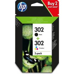 HP 302 Original Black,Cyan,Magenta,Yellow Multipack