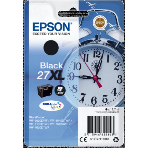 EPSON Cartridge Black 27XL Singlepack C13T27114012