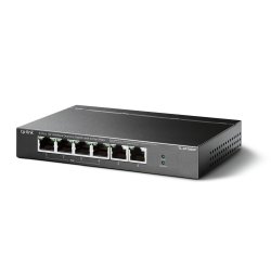 TP-LINK TL-SF1006P - 6-Port 10/100Mbps Desktop Switch with 4-Port PoE+