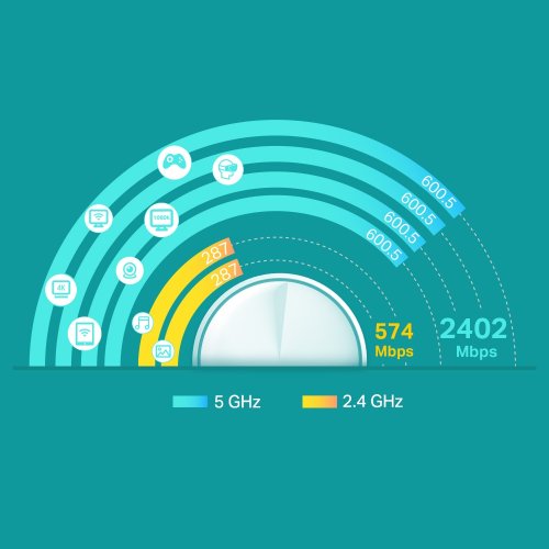 TP-LINK DECO X60 2 PACK  Mesh Wi-Fi 6 System