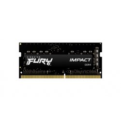 KINGSTON Memory KF426S15IBK2/16,FURY Impact DDR4 SODIMM, 2666MT/s, 16GB, Kit of 2