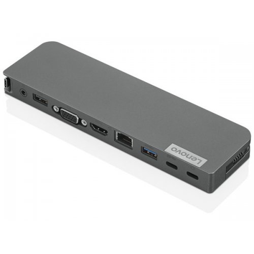 Lenovo Mini USB-C Docking Station με HDMI 4K PD Ethernet Γκρι