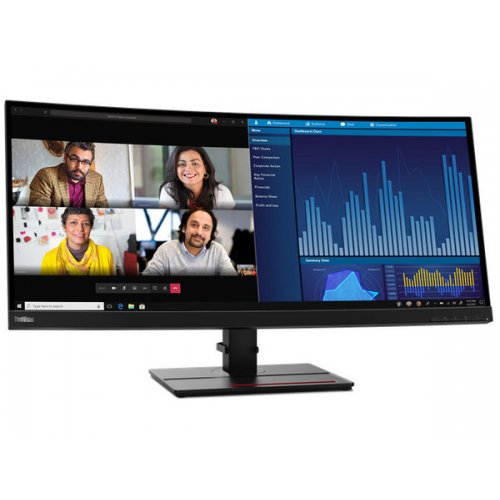 LENOVO Monitor Thinkvision P34w-20 34.14'' IPS WQHD, HDMi, Display Port,Ethernet,Camera,Height Adjust,3YearsW