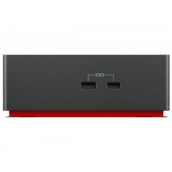 Lenovo ThinkPad Universal 90W USB-C Docking Station με HDMI/DisplayPort 4K PD Ethernet και συνδεση 3 Οθονών Μαύρο