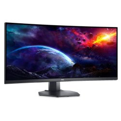 DELL Monitor S3422DWG 34'' Curved 3440x1440 VA GAMING 144Hz, HDMI, DisplayPort, Height Adjustment, 3YearsW