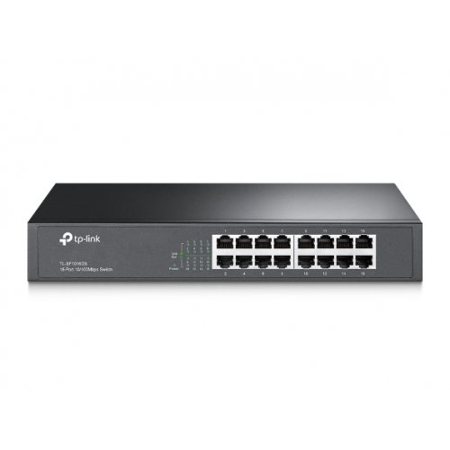 TP-LINK Switch TL-SF1016DS, 16 port, 10/100 Mbps, Steel Case