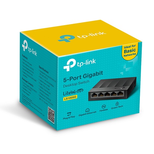 Tp-Link LS1005G Switch με 5 Θύρες Gigabit