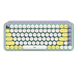 LOGITECH Pop Keys Wireless Mechanical Emoji Keyboard Daydream