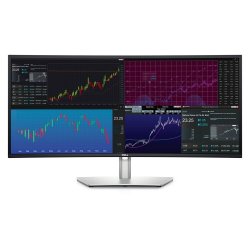 DELL Monitor U3423WE  34'' 3440x1440 Curved Ultrasharp IPS, HDMI, DisplayPort, USB-C, RJ45 Height Adjustable,Speakers,3YearsW