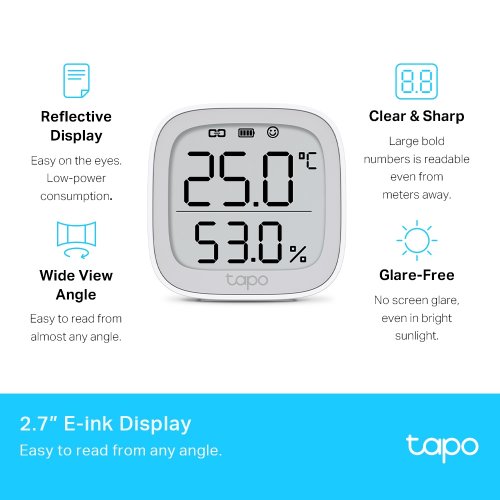 Tp-Link Tapo T315 Smart Monitor | Θερμόμετρo Επιτραπέζιο  