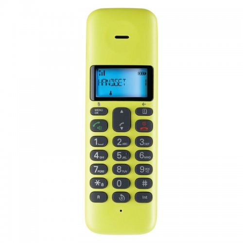 Motorola T301 Lime Lemon (Ελληνικό Μενού) Ασύρματο τηλέφωνο με ανοιχτή ακρόαση