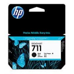 Ink HP No 711 Black Ink Crtr - 38ml