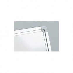 Ασπροπίνακας SMIT-VISUAL μαρκαδόρου, Πορσελάνης - ΜΑΤ με πλαίσιο αλουμινίου (enamel steel) - 120x240 cm(11103.330)