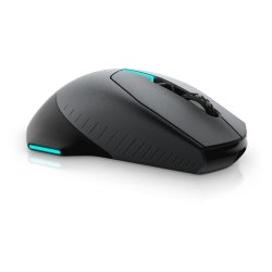 DELL Alienware Wired/Wireless Gaming Mouse - AW610M - Dark Side of the Moon