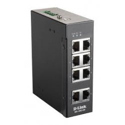 D-Link DIS-100E-8W Unmanaged L2 Switch με 8 Θύρες Ethernet