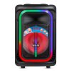 Akai ABTS-15 Pro Volcano Μαύρο φορητό Party speaker τρόλεϊ με Bluetooth, USB, SD, AUX, FM, LED, AWS με τηλεχειριστήριο, 2 ασ. μι