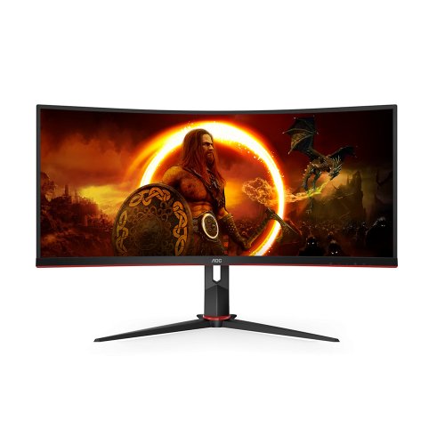 AOC CU34G2XP/BK Curved Ultra Wide Gaming Monitor 34'' 