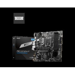 MSI Pro B760M-P Motherboard Micro ATX με Intel 1700 Socket